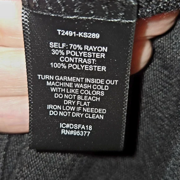 Sanctuary Women's Long Sleeve Top Black XL - Picture 4 of 7